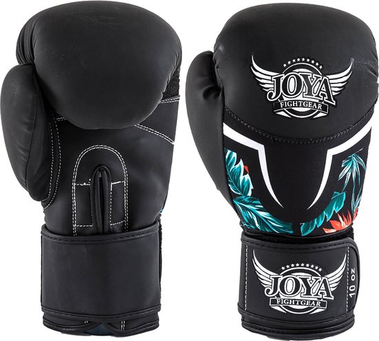 Joya KickBoxing Gloves Gants d'arts martiaux - Femmes - Noir / Blanc / Vert  / Rouge | bol