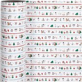 Inpakpapier, ijsberen kerstmis, B: 57 cm, 80 gr, 150 m/ 1 rol