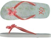 Xq Footwear Tongs Filles Rose/Blanc Taille 29-30