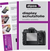 dipos I 2x Beschermfolie helder compatibel met Nikon D500 Folie screen-protector