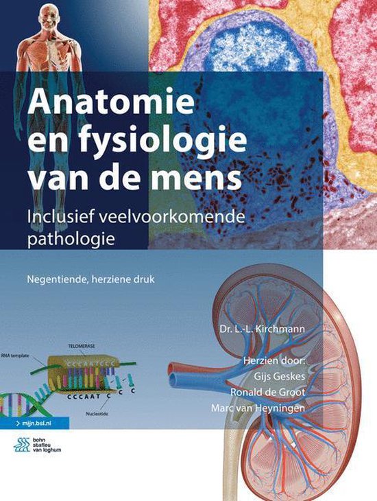 Boek cover Anatomie en fysiologie van de mens van L.-L. Kirchmann (Paperback)