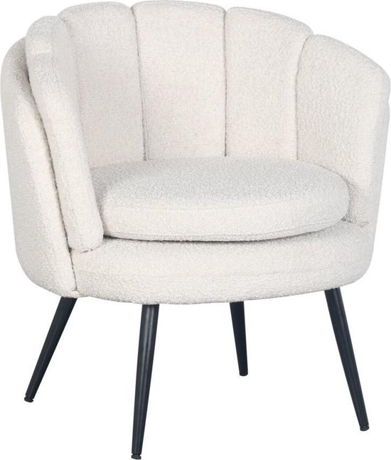 Pole to Pole - High five Fauteuil - Boucle - White Pearl