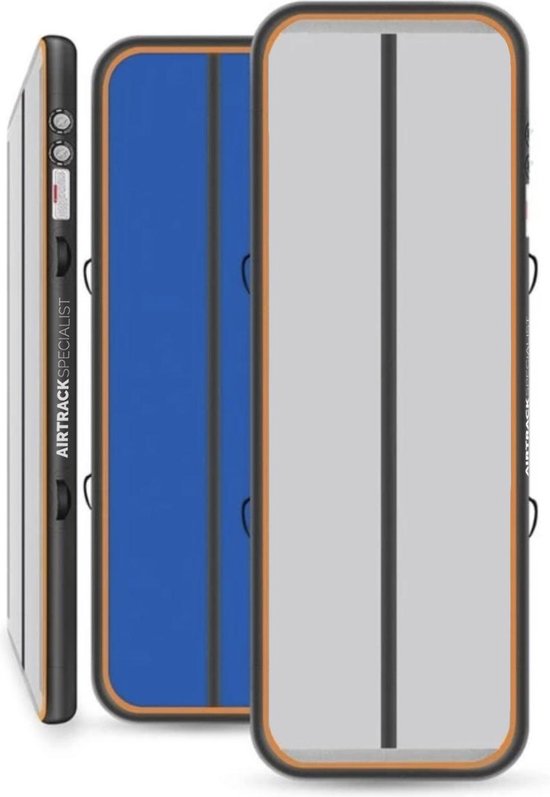 VEVOR 398 x 101 x 10 cm Opblaasbare Gymnastiekmat, met een Elektrische