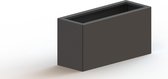 MySteel Gepoedercoat staal plantenbak Texas 300x800  - Kleur: RAL9010 (wit) - Hoogte: 800mm
