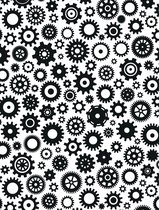 Creative Expressions Embossing Folder - Radertjes en tandwielen - A5