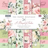 The Paper Boutique Embellishment - A Bouquet of Sunshine - 8x8 inch - 36 stuks