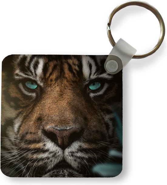 Porte-clés - Cadeaux à distribuer - Jungle - Tigre - Animaux sauvages - Plastique