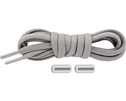 Elastische Veters - schoenveters - zonder strikken - Grijs