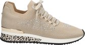 Lastrada knitted sneaker met steentjes