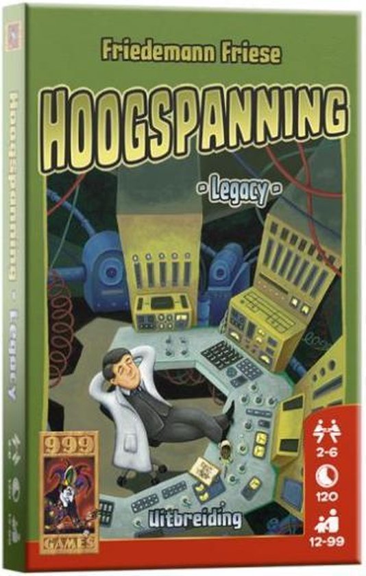 Afbeelding van het spel uitbreiding bordspel Hoogspanning: Legacy