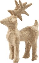 Rendier 12,8 cm x 8,6 cm bruin