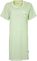 Tenderness Dames Nachthemd - 100% Katoen - Groen - Maat XL