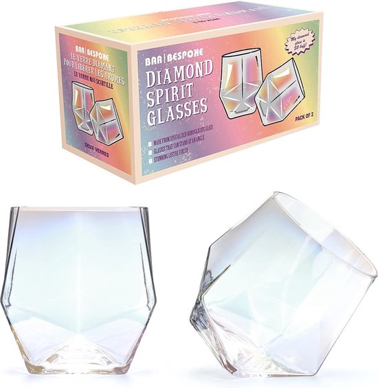 Verre Tumbler Diamond - Set 2pcs. - 450 ml
