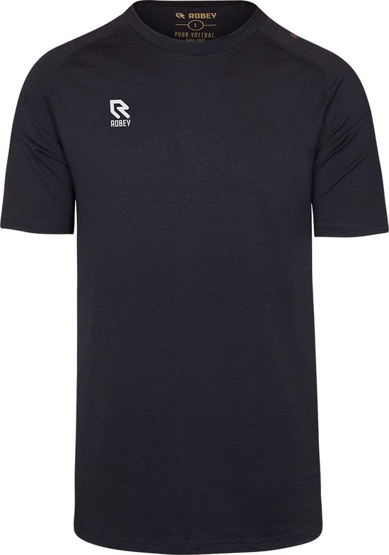 Robey Gym Shirt voetbalshirt korte (maat 3XL) Zwart | bol.com