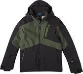 O'Neill Jas Boys HAMMER JACKET Forest Night Colour Block Wintersportjas 140 - Forest Night Colour Block 55% Polyester, 45% Gerecycled Polyester