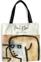 MuchoWow® Sac à bandoulière - Sac de plage - Shopper Paul Klee - Maîtres anciens - Art - 40x40 cm - Sac en coton