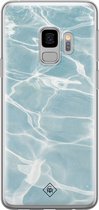 Casimoda® hoesje - Geschikt voor Samsung S9 - Oceaan - Backcover - Siliconen/TPU - Blauw