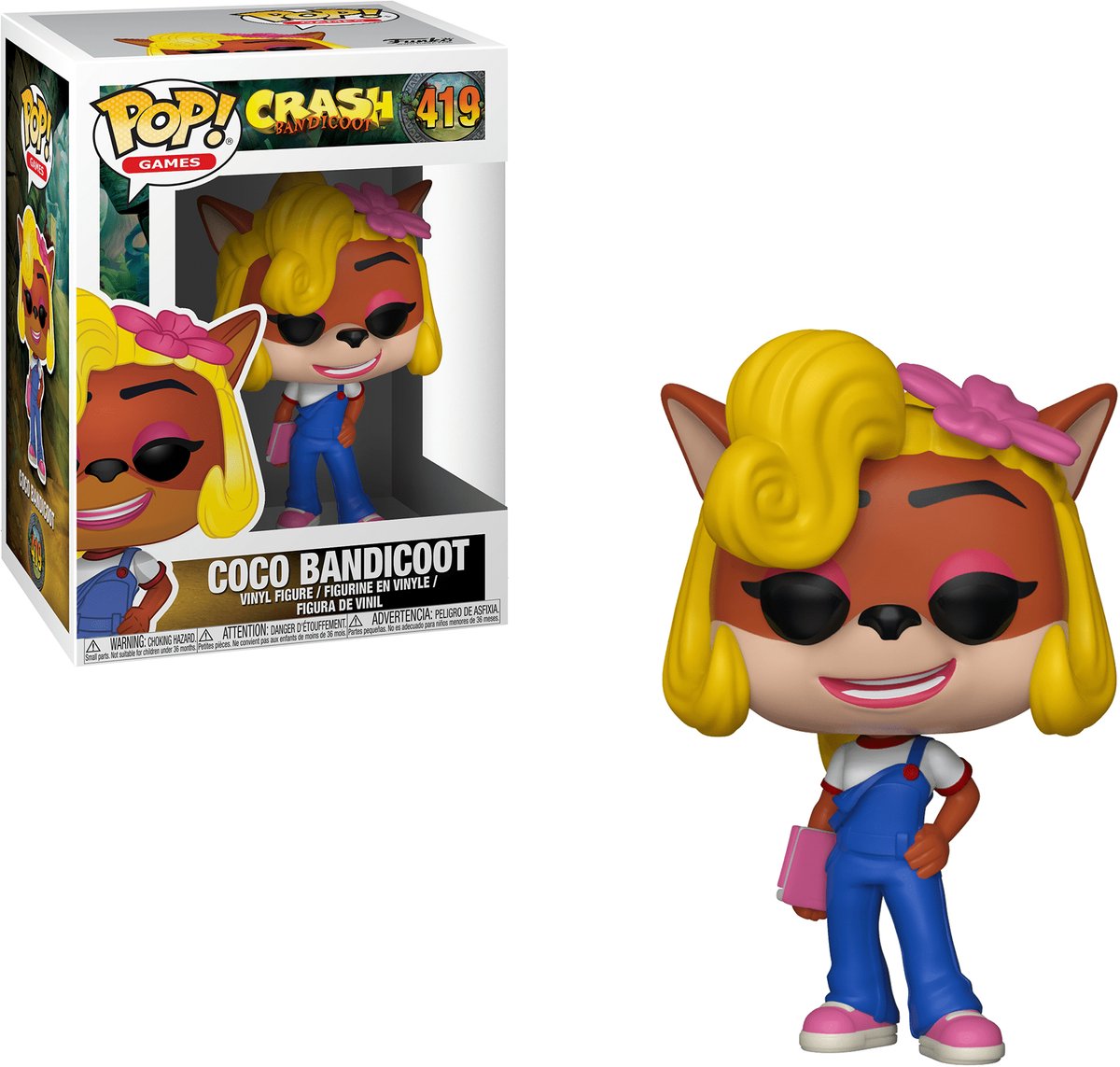Funko Pop! Games: Crash Bandicoot S2 Coco  - Verzamelfiguur