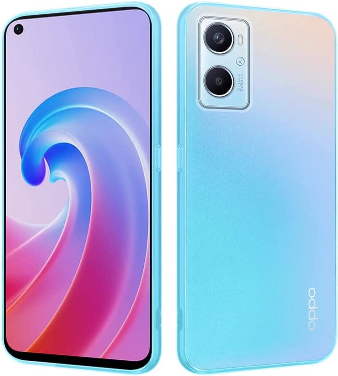 Hoesje Geschikt voor: Oppo A96 / A76 / A36 Silicone Transparant - ZT Accessoires
