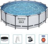 Bol.com Bestway Zwembadset Steel Pro MAX 488x122 cm aanbieding
