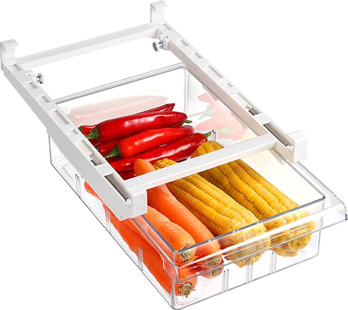 SALALIS Séparateurs Frigo Porte Latérale, Organisateur Espace Frigo, 4 Diviseurs Frigo - Achat