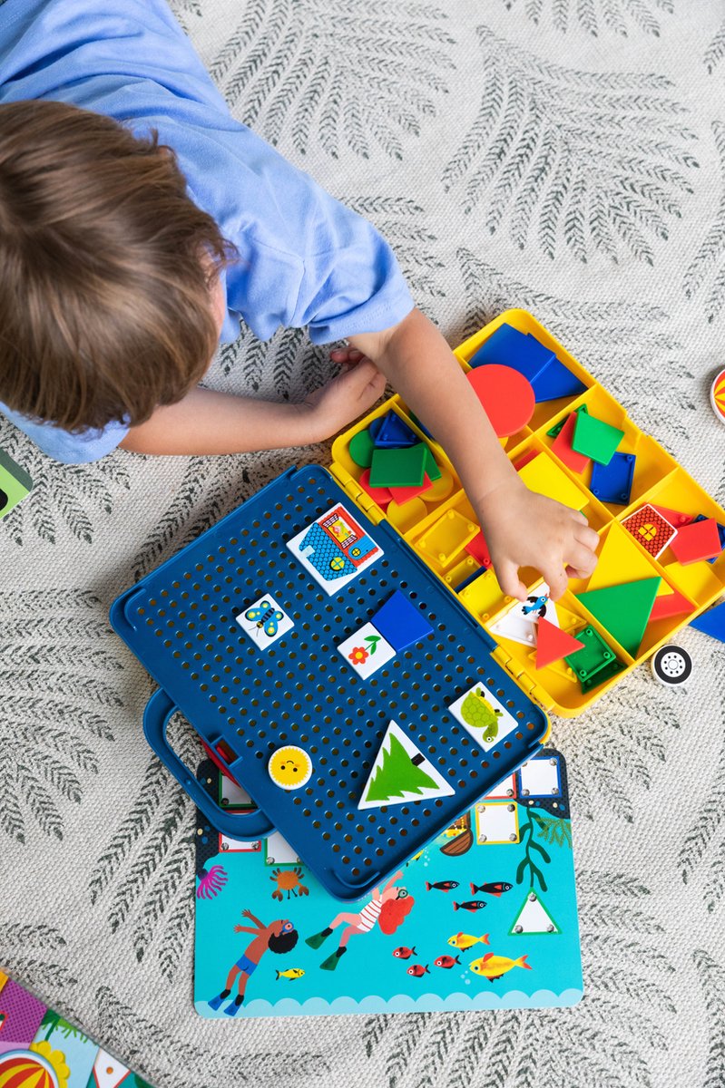 Jumbo - Ik Leer - Vormen & Kleuren - Educatief spel - Vanaf 2 jaar - Spelenderwijs leren - Speelgoed in koffer — afbeelding 3