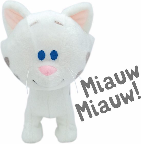 Buurpoes interactieve knuffel | Speelgoed