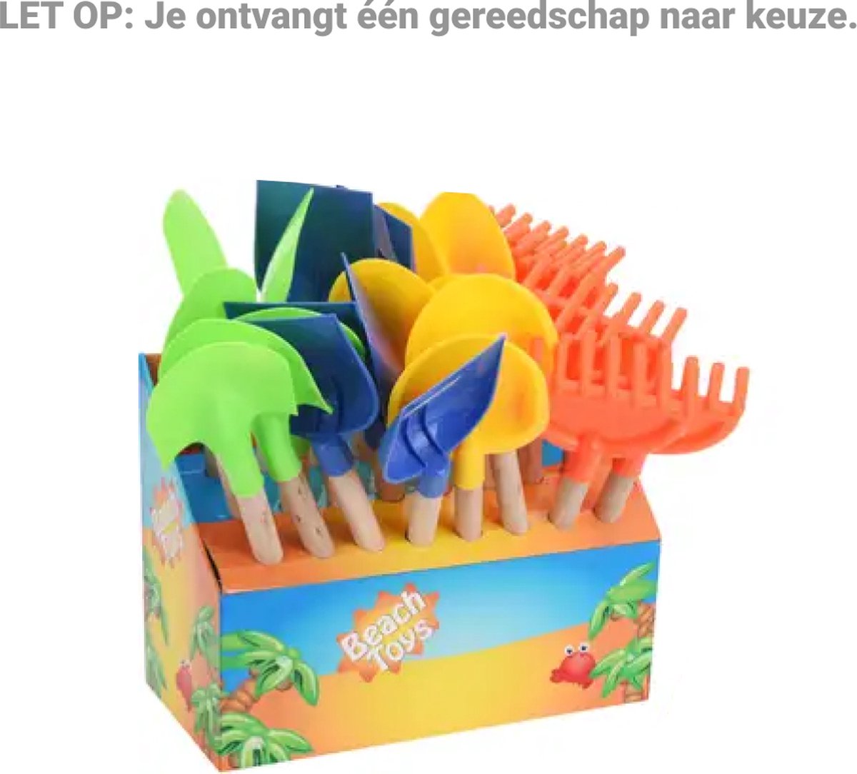 Kinder Tuingereedschap Hout - Groene Schoffel