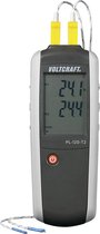 VOLTCRAFT PL-120 T2 Temperatuurmeter -200 - +1372 °C Sensortype K, J