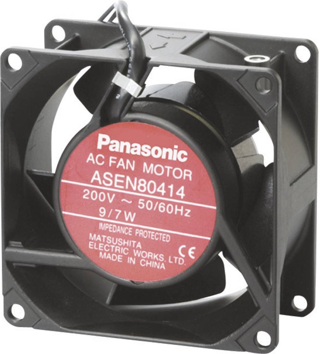 Panasonic ASEN80416 Axiaalventilator 230 V/AC 54 m³/h (l x b x h) 80 x 80 x 38 mm