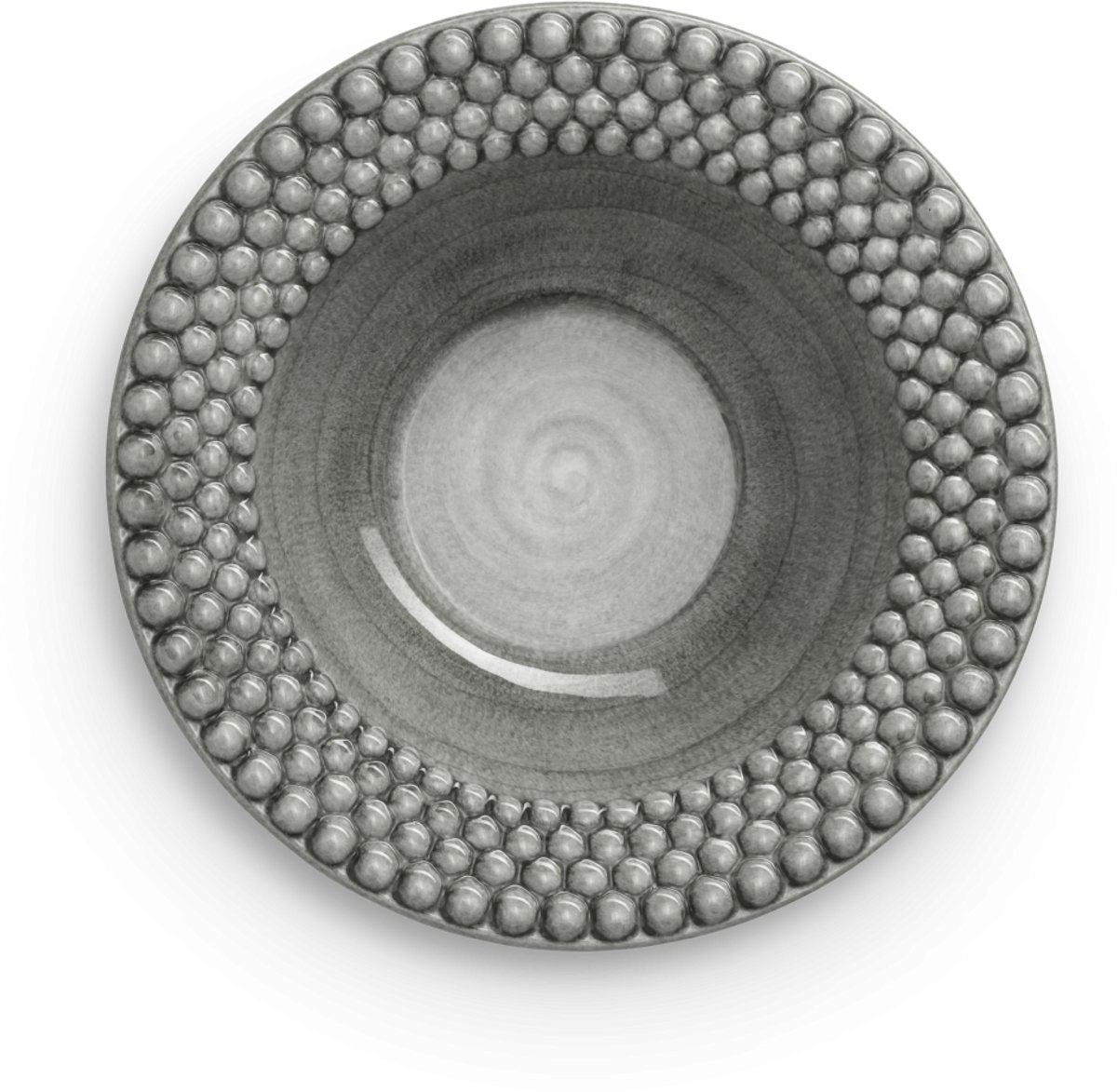 Mateus Collection  - Pastabord Bubble 25cm grey - Diepe borden