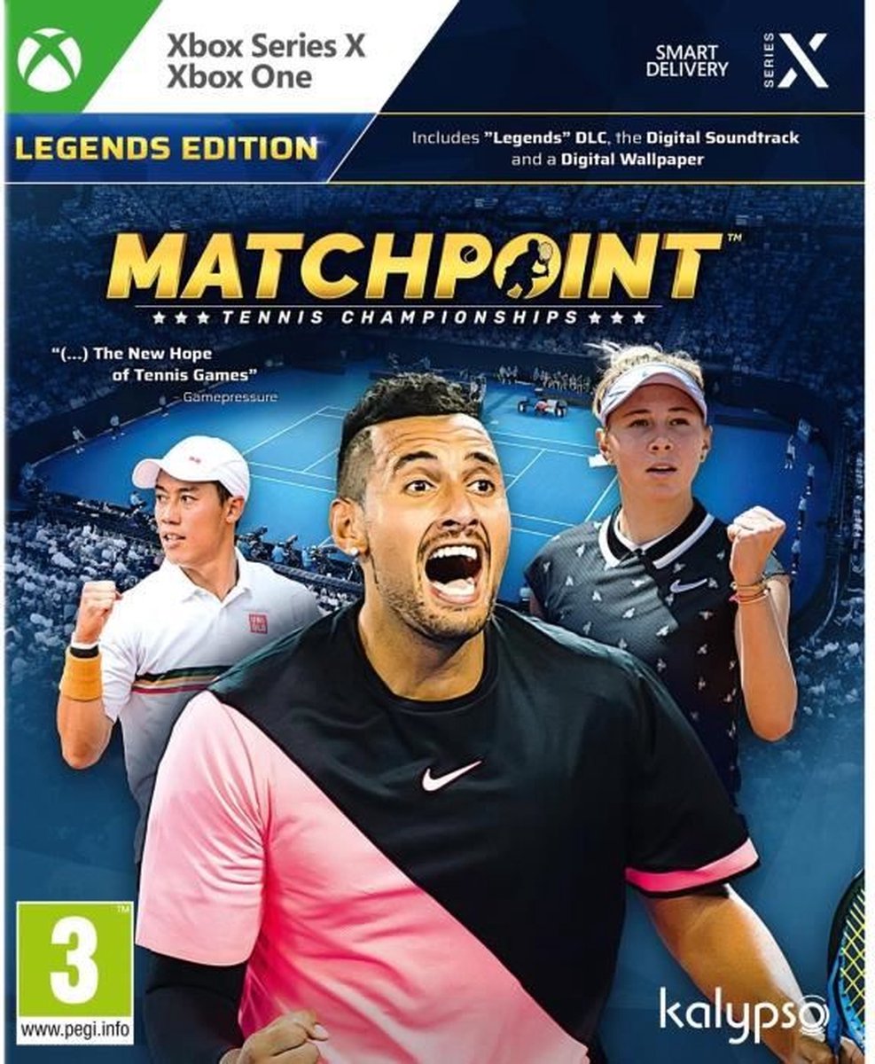 Matchpoint - Tenniskampioenschappen Legends Editions Xbox Series X / Xbox One Game