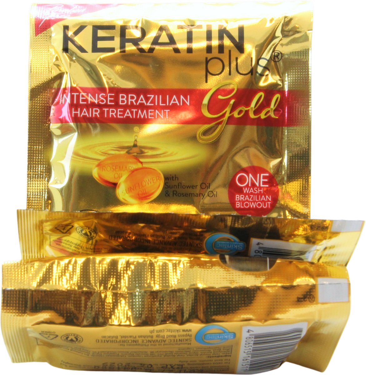 Keratine Plus Intense Brazilian Hair Treatment, 6 x 20 ml