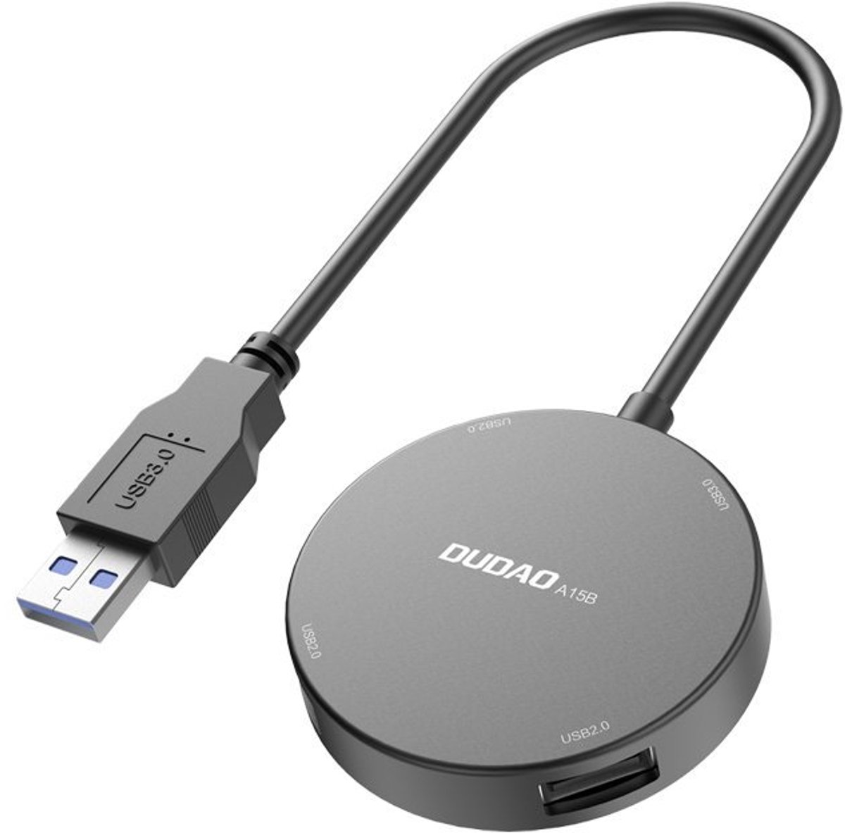 Dudao 4in1 HUB USB Splitter - 1x USB 3.2 en 3x USB 2.0