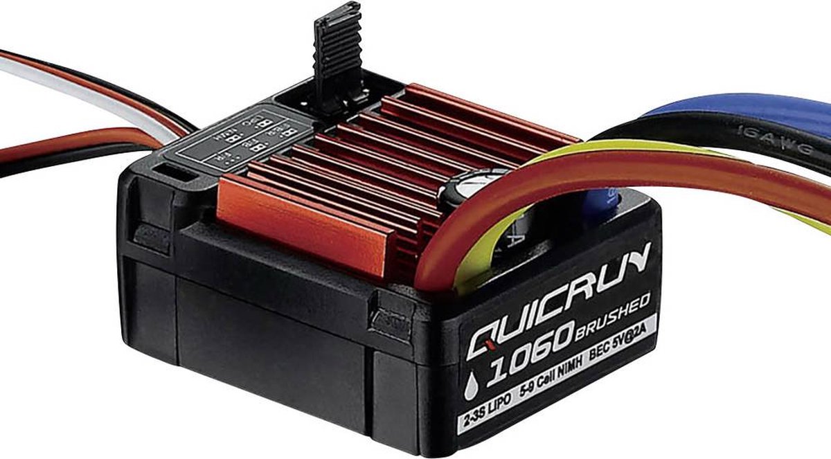 1060 Esc Hobbywing 1060 60A Rc Geborsteld Elektronische Snelheidsregelaar Voor Afstandsbediening Auto Sory