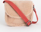 Sissy-Boy - Bruine teddy crossbody tas