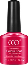 CCO Shellac - Gel Nagellak - kleur Shellac Ripe Guava 91587 - RoodRoze - Dekkend in 3 lagen - 7.3ml - Vegan
