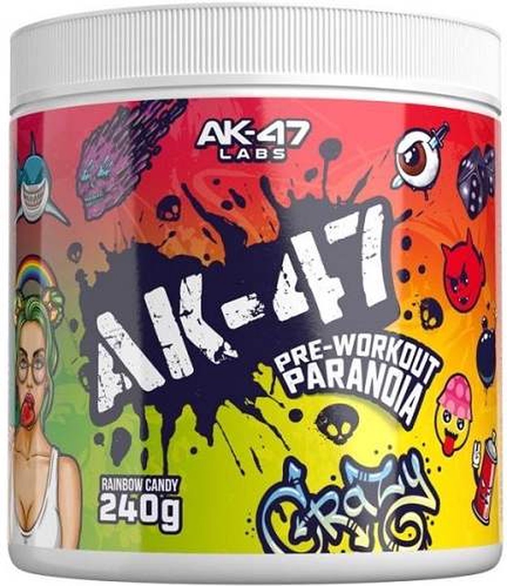 Goedkoopste AK-47 Pre-Workout 120servings Rainbow Candy