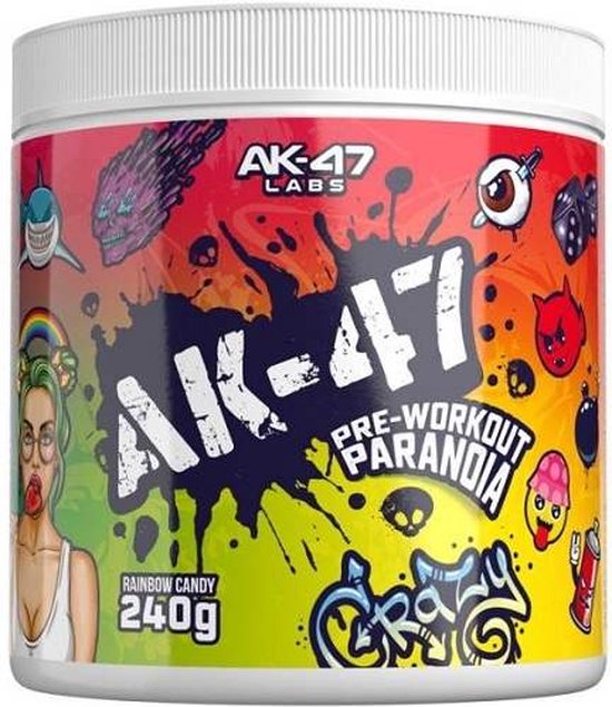 AK-47 Pre-Workout 120servings Rainbow Candy