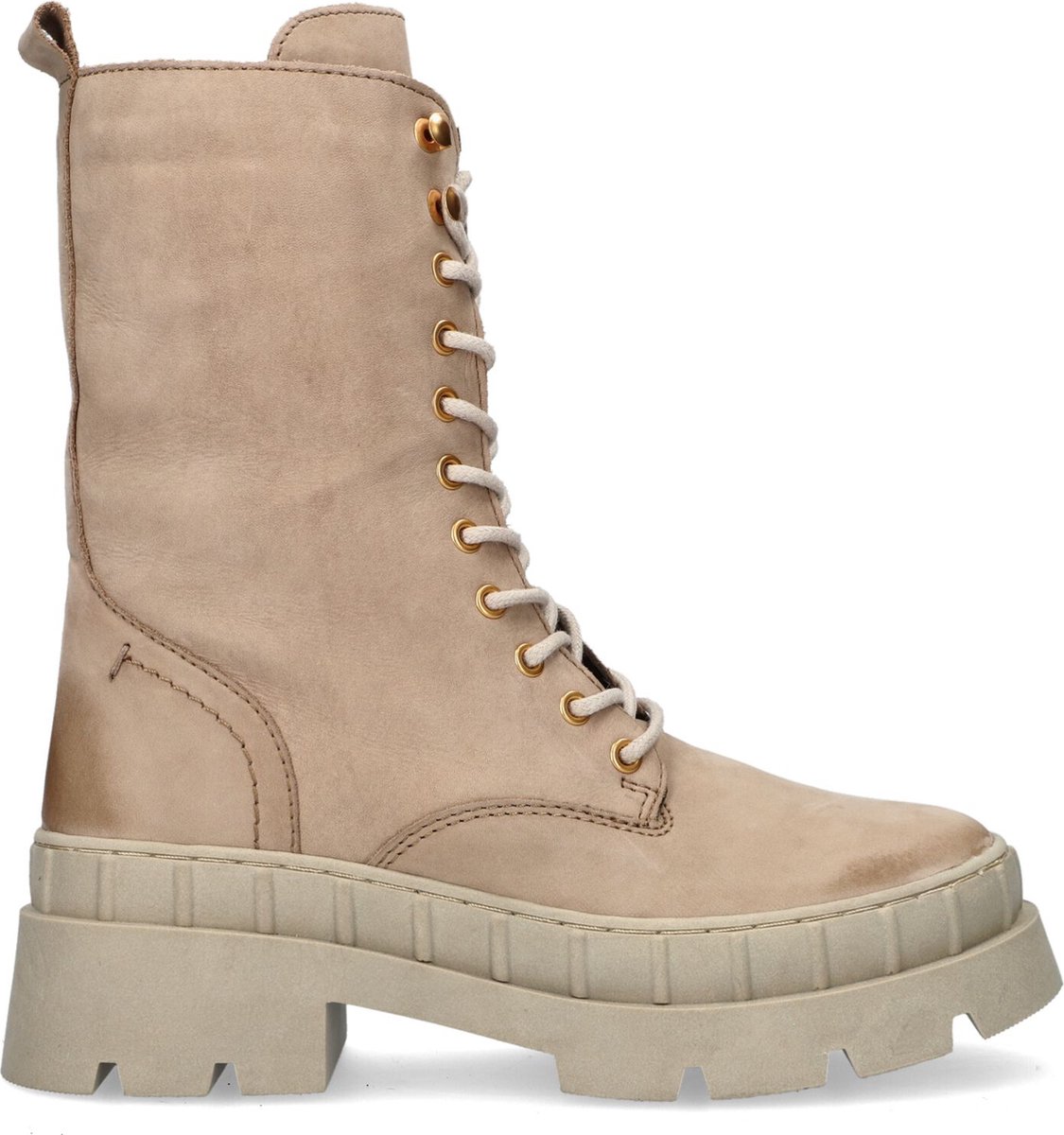 Omoda Lpnora-03 Veterboots - Laarzen Met Veters - Dames - Taupe - Maat 38 |  bol.com