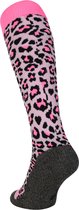 Brabo - BC8450B Socks Cheetah Soft Pink - Soft Pink - Femme - Taille 28-30
