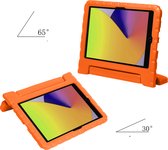 iPad 10.2 2019 Case Bumper Child Friendly Kids Case With Screen Protector - iPad 10.2 Case Antichoc Cover Case - Oranje