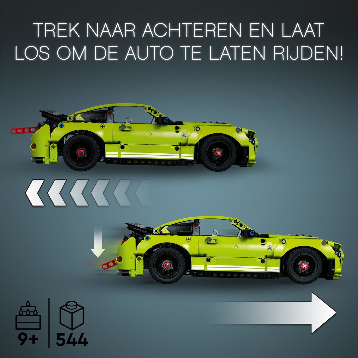 LEGO Technic Ford Mustang Shelby GT500 - 42138 — afbeelding 12