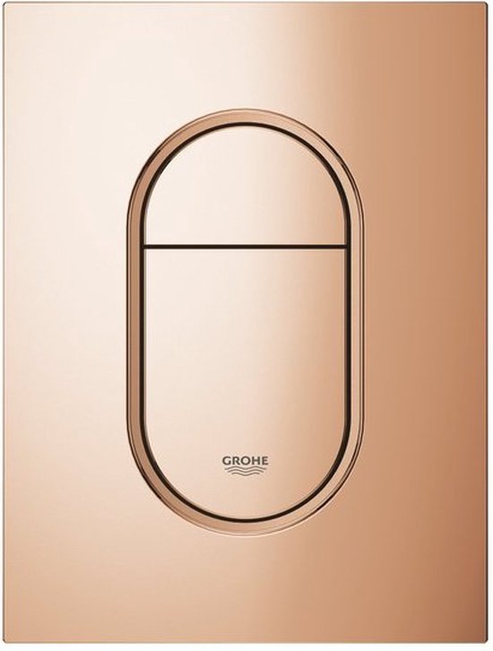 GROHE QuickFix Sail 2-knops bedieningsplaat (grote en kleine spoeling
