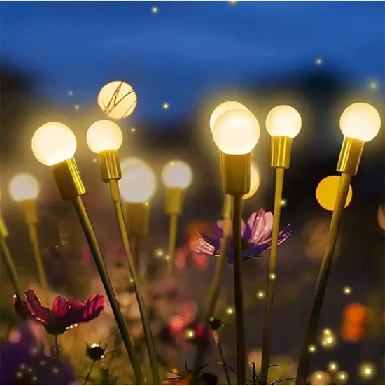 landinwaarts Succesvol Mislukking Solar Garden Lights Firefly - Solar Lichtbolletjes - Lichtbollen - Solar  Garden Lights... | bol.com