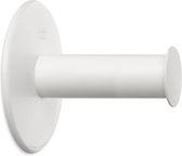 Toiletrolhouder met wandbevestiging, Organic, Wit - Koziol | Plug'N'Roll