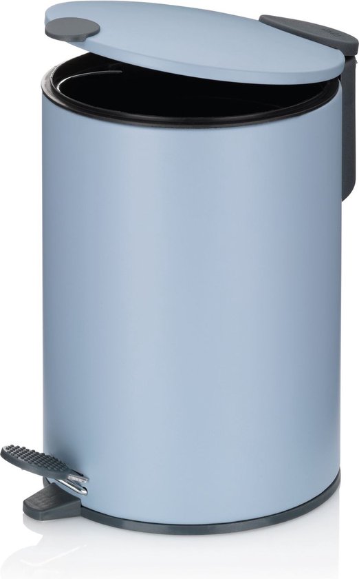 Pedaal Afvalemmer, 3 L, Mist Blauw - Kela | Mats