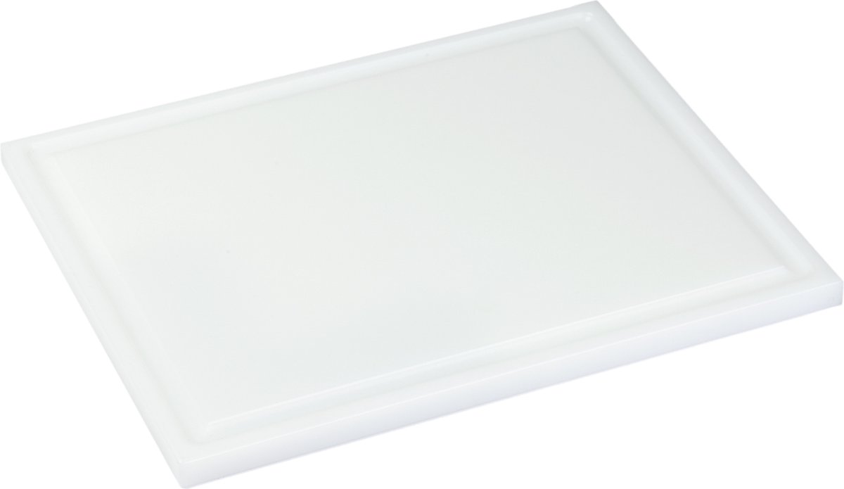 Interlux Snijplaat met sapgoot - 600x400x15mm - Wit