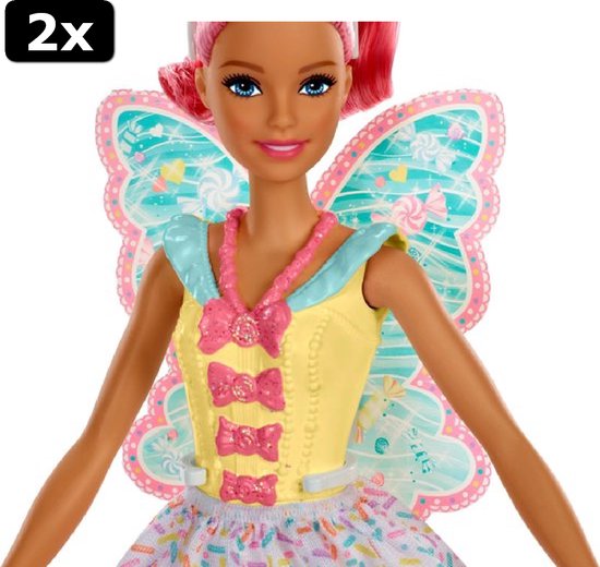 Poupée Barbie Dreamtopia Fée Papillon Volante - Occasion, Fonctionne - Jouet Enfant