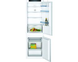 Bosch KIV86VSE2 koel vries combi koelkast 267 liter met 3 vaks vriesvak 177.5cm Vitafresh lowfrost